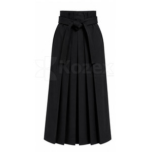 Hakama d'arts martiaux personnalisé avec logo frontal, séchage rapide et respirant, tissu 100% coton pour l'entraînement quotidien et la compétition - Product Image 4