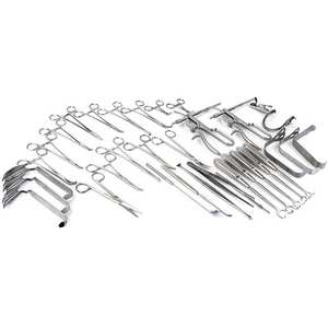 Ensemble d'instruments chirurgicaux Gen t&a, chirurgie générale, qualité hospitalière, acier inoxydable, outils de salle d'opération - Product Image 4