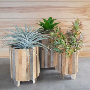 Soporte vertical de madera de varios niveles para jardín vertical con etiquetado privado, para cultivo de hierbas, flores y vegetales en balcones y espacios pequeños. - Product Image 1