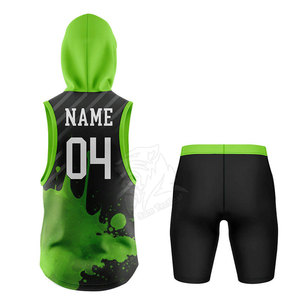 Prix de gros – Tenue de sport respirante 7V7 – Maillot sans manches 7V7 le plus vendu - Product Image 2