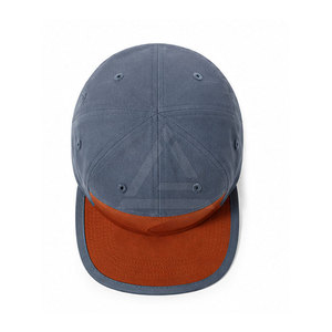 Classic <b>Flat</b> Brim <b>Hat</b> With Structured Crown Adjustable Back Closure Stylish Outdoor Sports Headwear For Men And Women - Product Image 6