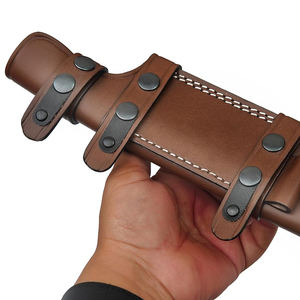 Étui de protection en cuir pour couteau de chasse, équipement de camping, survie et équipement de bushcraft, vente en gros, étui de couteau personnalisé - Product Image 5