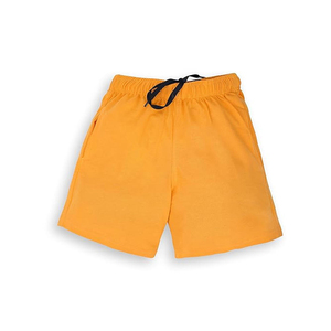 Shorts Bermuda en toile de coton rose pour homme, taille mi-haute élastique, couleur unie, tricoté, respirant, avec poches, style décontracté - Product Image 3
