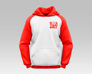 Sweat à capuche personnalisé en molleton de coton pour homme, avec poche kangourou, cordon de serrage, imprimé numérique, coupe oversize, épais, fabriqué au Vietnam - Product Image 5
