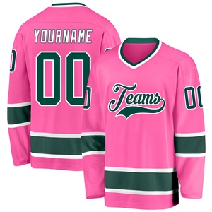 Créez votre propre maillot de hockey sur glace avec logo personnalisé, maillot de hockey sur glace de haute qualité, vente en gros, meilleure qualité, respirant, personnalisation 2026 - Product Image 1
