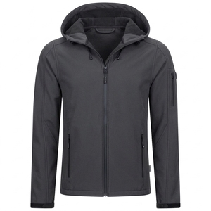 Customized Logo <b>Men's</b> Polyester Soft Shell Jacket Wholesale Work Clothes Waterproof Windbreaker Sports Outdoor <b>Men's</b> Jackets - Product Image 5