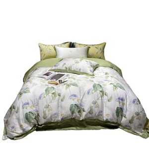 Housse de couette 100 % coton, douce et confortable, personnalisée par un fabricant vérifié, 400 fils, imperméable, écologique, moderne - Product Image 1