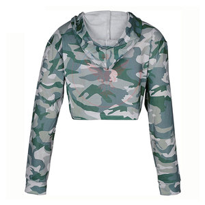Sudadera Corta con Capucha para Mujer, Resistente al Viento, 100% Algodón Ecológico, Transpirable, con Logotipo Frontal - Product Image 2
