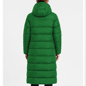 Vêtements de sport décontractés, veste matelassée à capuche, fermeture éclair intégrale, poignets élastiques, résistante à l'eau, imperméable, pour activités, homme/femme - Product Image 4