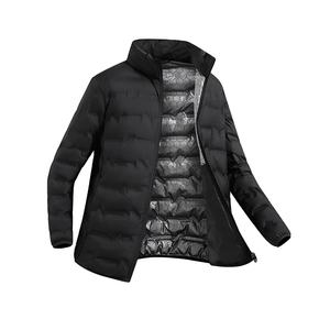 Chaqueta de pato blanca para hombre, Parka térmica de invierno de alta calidad, cálida, gruesa, a prueba de viento, capucha acolchada, impermeable, bolsillo de tela ligera - Product Image 1