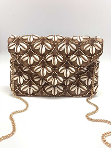 Bolso de Noche Bordado a Mano con Cuentas de Semillas para Mujer, Bolso de Fiesta con Bordado de Cuentas y Correa para el Hombro - Product Image 5