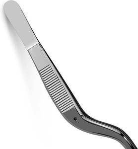 Pinzas Quirúrgicas Luc Ear Bayonet de 5 Pulgadas, Pinzas para Aplicación de Apósitos ENT, Puntas Serradas, Instrumento Médico con Certificación ISO - Product Image 4