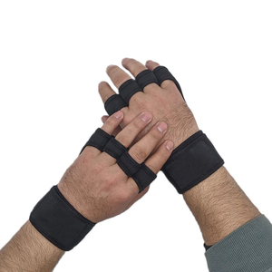 Premium CrossFit Training Gloves Breathable <b>Half</b> Finger Gym Fitness Weightlifting Polyester Lightweight Anti <b>Slip</b> Grip Palm - Product Image 1