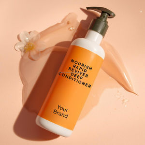 Après-shampoing réparateur rapide Nourish pour cheveux secs et abîmés, réparation intense, nutrition profonde, cheveux lisses et brillants, formule OEM ODM - Product Image 3