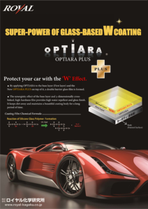 OPTIARA PLUS W Shiny Gloss Water Repellent <b>Hydrophobic</b> Glass Coating <b>Spray</b> 500cc for Car Body Painted Surface Easy Car Care - Product Image 4