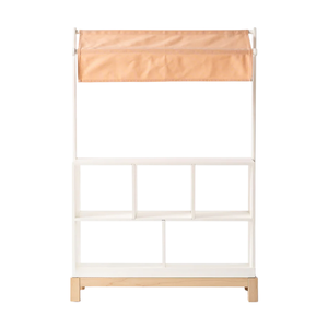 Puesto de Juguete de Madera Sostenible para Niños Pequeños, Juego de Imitación de Tienda con Toldo, Set de Juego Educativo - Product Image 6