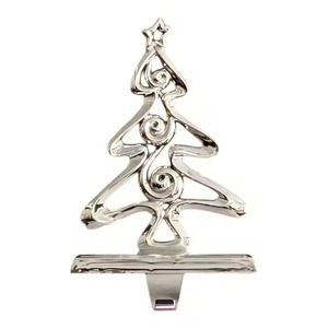 Luxury Metal <b>Stocking</b> Display Ornament for Holiday Styling and Decoration - Product Image 6