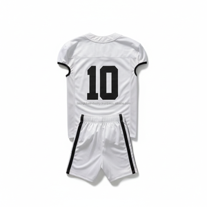 Uniforme de football américain pour femmes, imprimé, manches courtes, sur mesure, OEM, vente en gros - Product Image 2