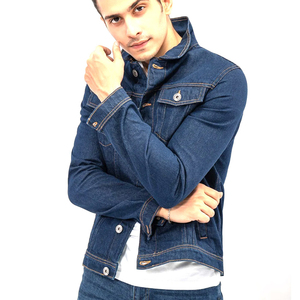 Custom Sublimation Denim <b>Jacket</b> Casual Button Up Jean Outerwear Blank Wholesale <b>Mens</b> Denim <b>Jacket</b> Relaxed Fit <b>Trucker</b> <b>Jacket</b> - Product Image 3