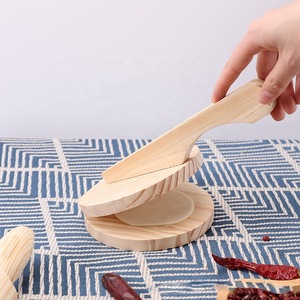 Presse à tortillas en bois naturel réutilisable ILAHI - Machine à tortillas en gros, compatible lave-vaisselle, écologique, pliable - Product Image 3