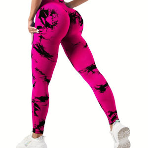 Leggings de Yoga Elásticos para Mujer, con Cintura Alta y Efecto Moldeador, Diseñados para Entrenamiento de Yoga, Gimnasio y Rutinas de Fitness - Product Image 1