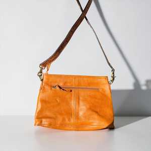 Bohemian Cowhide Shoulder <b>Bag</b> With Floral Tooling Genuine Leather Single Strap Animal Print Design For Daily Use - Product Image 2