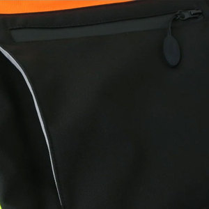 Veste de sécurité réfléchissante haute visibilité avec capuche, fermeture éclair et poches, vêtements de travail pour hommes - Product Image 3