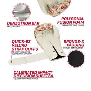 Gants de boxe sur mesure de haute qualité en cuir de vachette véritable, prix de gros RTS, pour entraînement et sparring AS-BG-4822 - Product Image 4