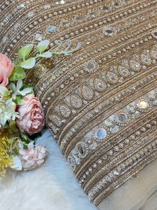 High Quality Embroidered Net <b>Polyester</b> <b>Fabric</b> for Luxury Dresses Bridal Gowns Home Decor Fashion Accessories and Crafting - Product Image 3