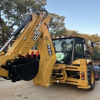 Chargeuse-pelleteuse JCB 3CX entièrement fonctionnelle, moteur diesel, moment de charge élevé, système hydraulique durable et fluide, large gamme d'accessoires