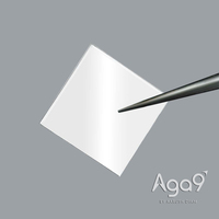 Plaque de diamant monocristallin carrée de 10 mm Aga9 Systems