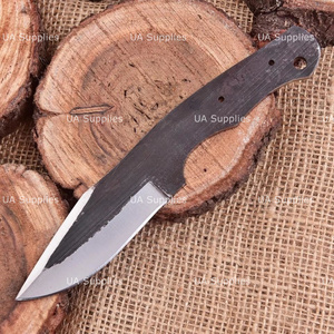Cuchillo de Supervivencia, Caza y Camping UA Supplies, Profesional, Forjado a Mano, Acero al Carbono 1095, Completamente Pulido, Punta Caída - Product Image 6