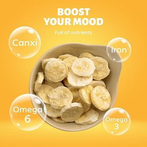 Muestra Gratuita de Plátano Liofilizado, Fruta Crujiente, Dulzura Natural, Saludable, Empaquetado a Granel, Venta al por Mayor en Vietnam - Product Image 2