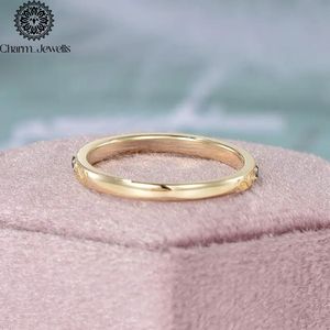 Anillo de compromiso y eternidad Charm_Jewells para mujer, chapado en oro rosa de 18K, plata, moissanita talla cojín, engaste clásico de puntas, IGI - Product Image 3