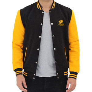 แจ็คเก็ตเลตเตอร์แมนสไตล์คลาสสิกแบบลำลอง ติดกระดุมแป๊ก แจ็คเก็ตเลตเตอร์แมนน้ำหนักเบาทันสมัยสำหรับลุคสตรีท - Product Image 1