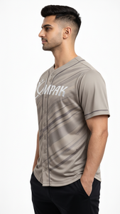 Maillot de baseball de qualité professionnelle avec tissu respirant en sublimation et finition soignée - Product Image 6