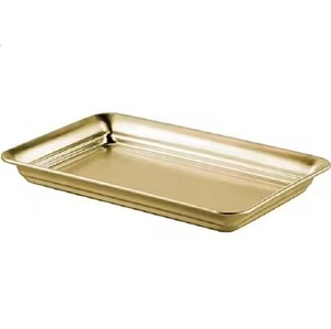 Contemporary Decorative Metal Chocolate Tray for <b>Sweet</b> Serving Dessert Display Tray Modern <b>Party</b> Table Use - Product Image 2