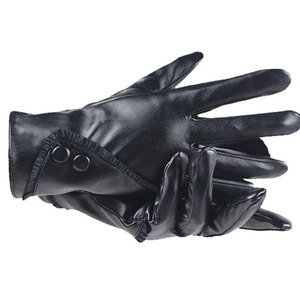 Luxury Handmade Leather Breathable Eco-Friendly Touchscreen Needle Detection Wrist-Length Keeping Warm Outdoor Dressing Gloves - Product Image 1