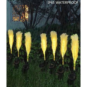 Set di 4 Luci Solari da Giardino Impermeabili, Illuminazione Decorativa per Sentieri, Cortili e Giardini, Design Floreale per Casa e Ufficio - Product Image 4