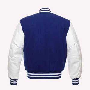 Chaqueta Varsity Personalizada para Hombre, Transpirable, con Botones, Tejida, de Alta Calidad, de Algodón para Adultos, Chaqueta Varsity de Béisbol para Invierno - Product Image 5
