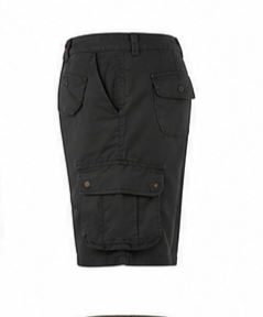 Pantalones Cortos de Lona de Alta Calidad para Hombre, Cintura Elástica, Multibolsillos, Corte Ajustado, Estilo Urbano - Product Image 5