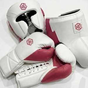 Guantes de Boxeo Personalizados OEM ODM de Cuero Vacuno Genuino, Ecológicos, Cómodos y Protectores, con Logotipo Personalizado, Gran Venta - Product Image 1