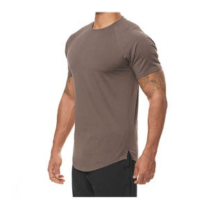 T-shirt de sport pour homme à manches courtes, séchage rapide, respirant, pour la musculation, entraînement, compression, sport - Product Image 1
