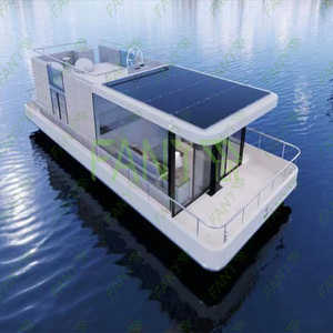 Floating bar With Boat Seeingsight Double Prefab House Boat Modern Luxury Floating Sailing <strong>Yacht</strong> - Product Image 5