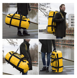 Sac à dos de sport et de voyage en gros, décontracté, confortable, pour l'extérieur, en PVC imperméable, sac étanche en bâche avec fermeture éclair, portable - Product Image 6
