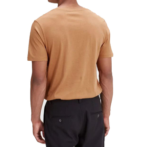 เสื้อยืดผู้ชายเนื้อนุ่มใส่สบาย คอกลม แขนสั้น ระบายอากาศได้ดี เป็นมิตรกับสิ่งแวดล้อม  ไม่มีลาย  รับสกรีนโลโก้  ผ้าถัก 220 กรัม  แห้งเร็ว - Product Image 4