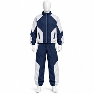 Vente en gros usine – Survêtement coupe-vent unisexe pour activités de plein air, cyclisme et course à pied – Service OEM personnalisé – Streetwear uni - Product Image 2