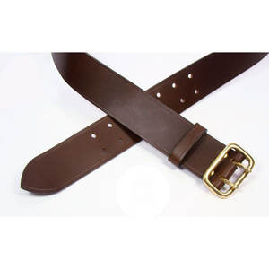 Cinturón Escocés para Kilt de 2 Pulgadas, Cinturón Utilitario de Cuero Marrón, Cinturones para Kilt Highlanders, Venta al por Mayor, OEM, ODM - Product Image 6