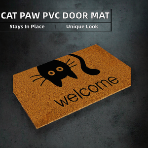 Tapis de porte extérieur Jucor à motif puzzle, en microfibre épaisse, antidérapant avec support en caoutchouc, construction tuftée, fabriqué au Kerala - Product Image 3