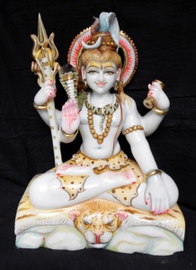 Divine Shiva Marble Statue - Product Image 5